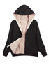 DAMEN FLEECEJACKE MIT KAPUZE | LANGARM WARM UND GEMÜTLICH
